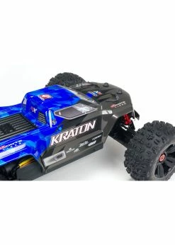 Arrma 1/10 Kraton 4S BLX 4WD Speed Monster Truck - Blue/Black -Rc Car Component Shop arrma 1 10 kraton 4s blx 4wd speed monster truck b 2