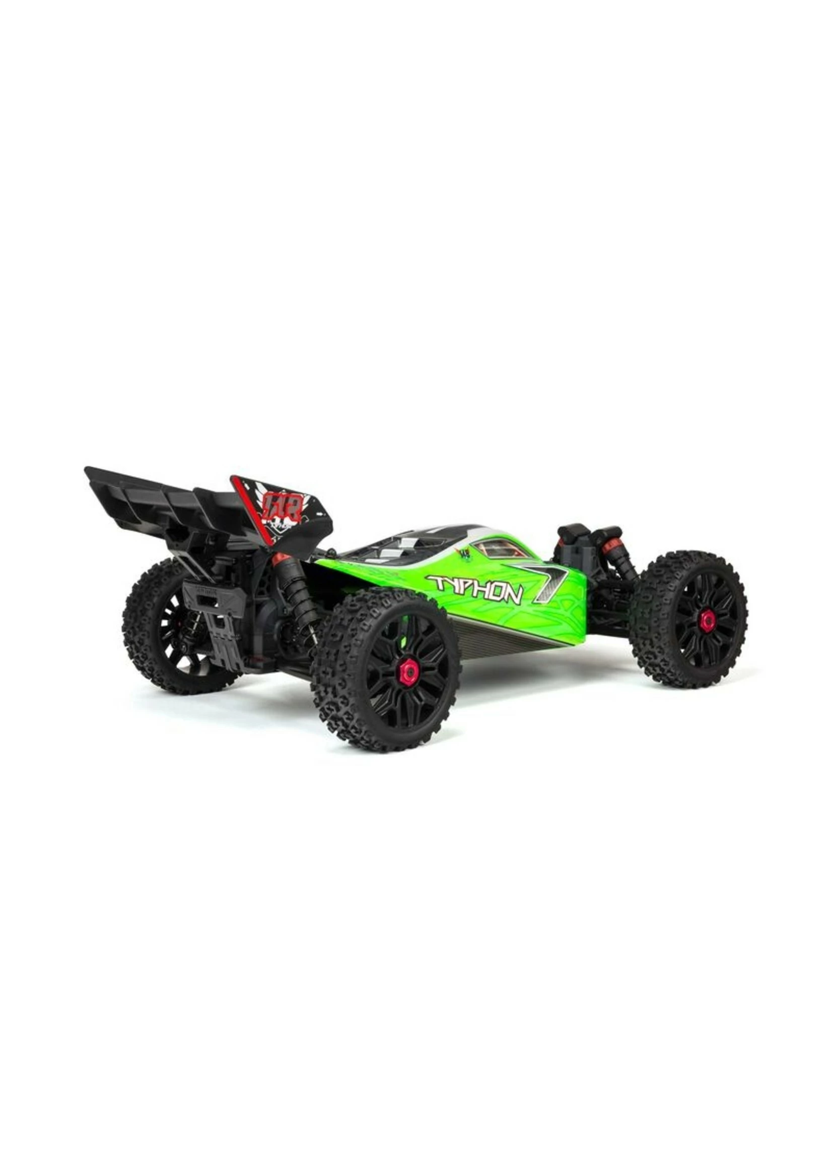 Arrma 1/10 TYPHON 4X4 V3 MEGA 550 Brushed Buggy RTR - Green 4 Arrma 1/10 TYPHON 4X4 V3 MEGA 550 Brushed Buggy RTR - Green - Image 2