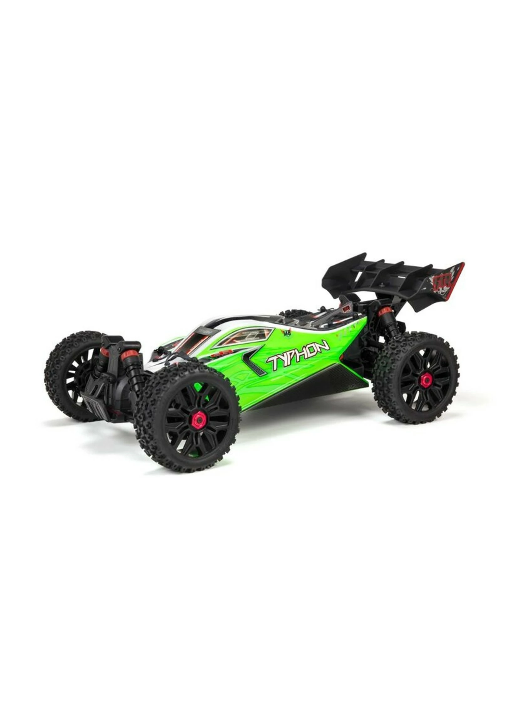 Arrma 1/10 TYPHON 4X4 V3 MEGA 550 Brushed Buggy RTR - Green 3 Arrma 1/10 TYPHON 4X4 V3 MEGA 550 Brushed Buggy RTR - Green