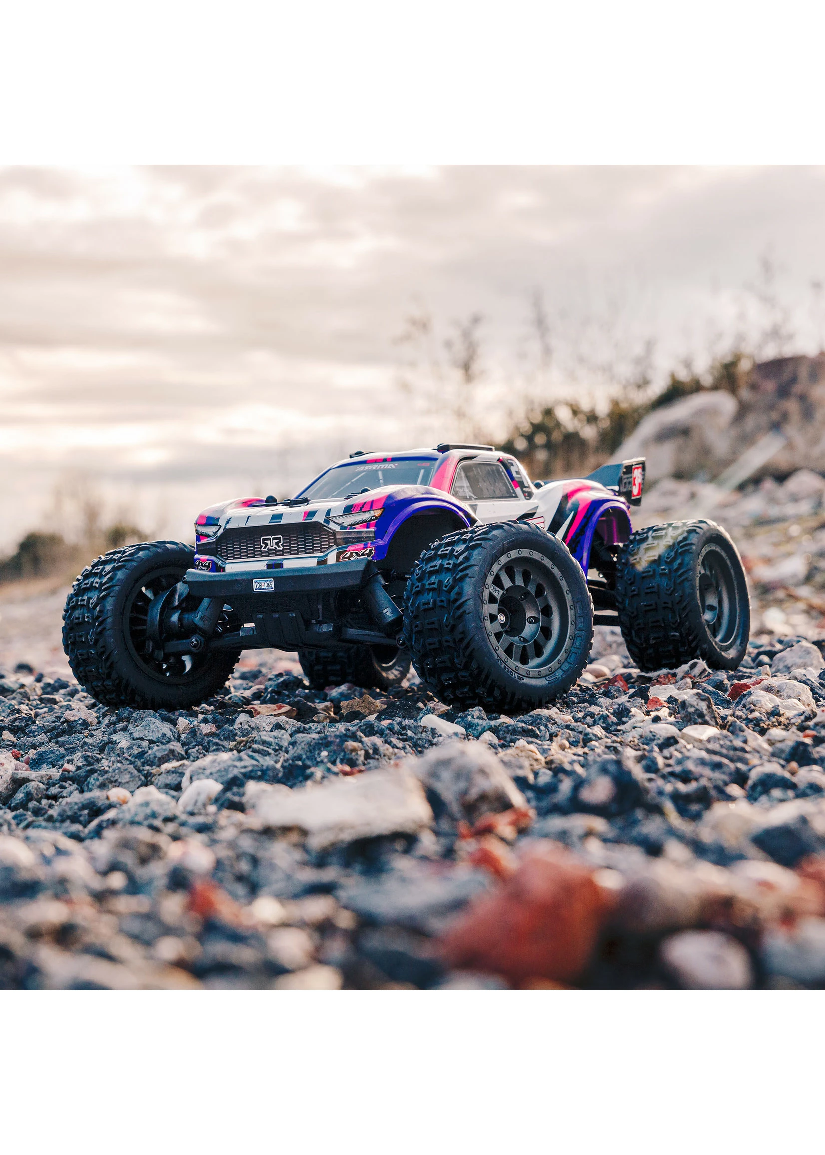 Arrma 1/10 VORTEKS 4X4 3S BLX Stadium Truck RTR - Purple 11 Arrma 1/10 VORTEKS 4X4 3S BLX Stadium Truck RTR - Purple - Image 9
