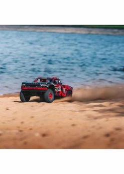 Arrma 1/7 MOJAVE 6S V2 4WD BLX Desert Truck With Spektrum Firma RTR - Red/Black -Rc Car Component Shop arrma 1 7 mojave 6s v2 4wd blx desert truck with s 20