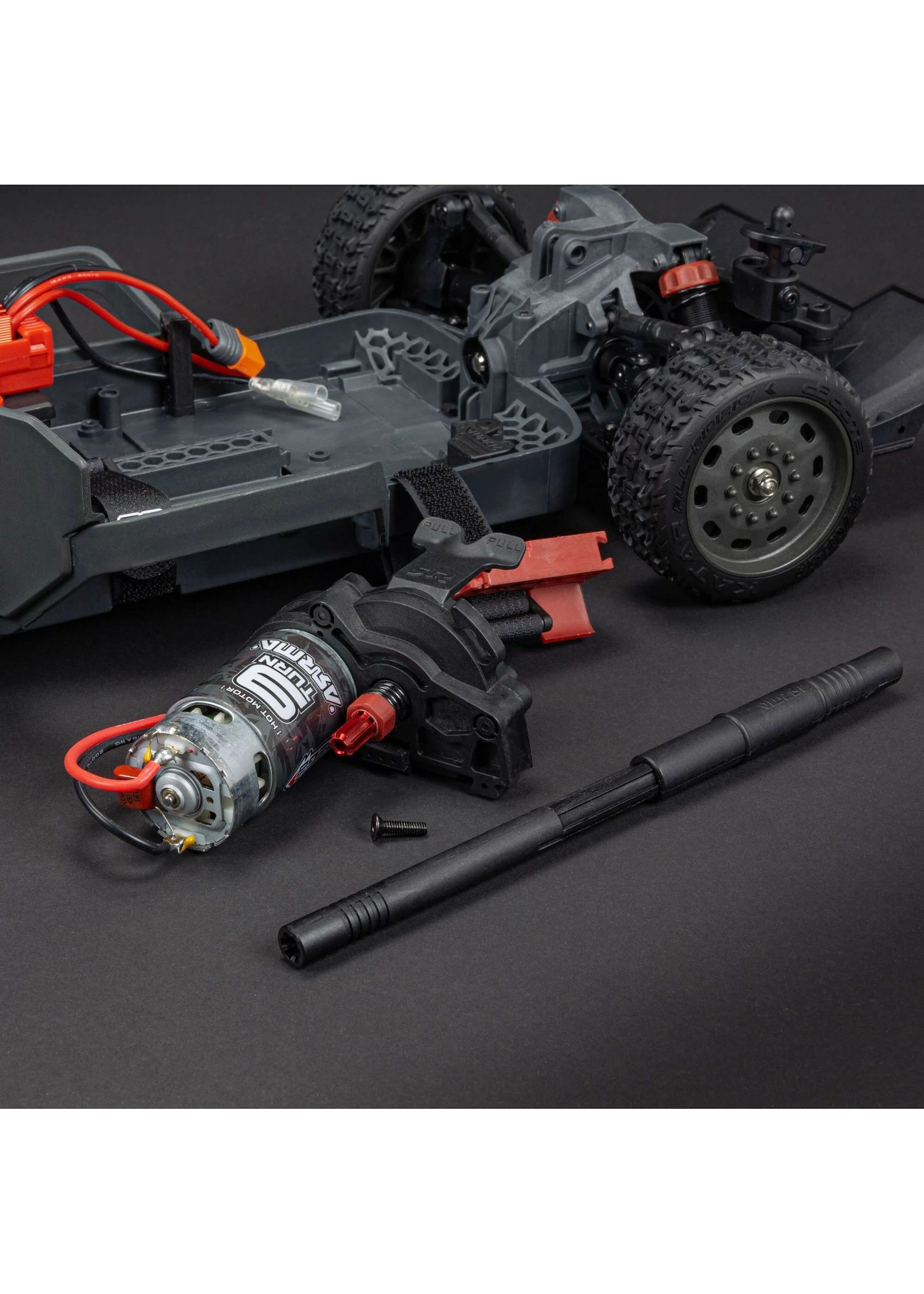 Arrma 1/8 INFRACTION 4X4 MEGA Resto-Mod Truck RTR - Red/Blue 9 Arrma 1/8 INFRACTION 4X4 MEGA Resto-Mod Truck RTR - Red/Blue - Image 7