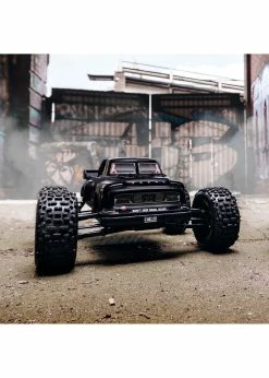 Arrma 1/8 NOTORIOUS 6S V5 4WD BLX Stunt Truck With Spektrum Firma RTR - Black -Rc Car Component Shop arrma 1 8 notorious 6s v5 4wd blx stunt truck with 14