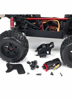 Arrma 1/8 NOTORIOUS 6S V5 4WD BLX Stunt Truck With Spektrum Firma RTR - Black -Rc Car Component Shop arrma 1 8 notorious 6s v5 4wd blx stunt truck with 22