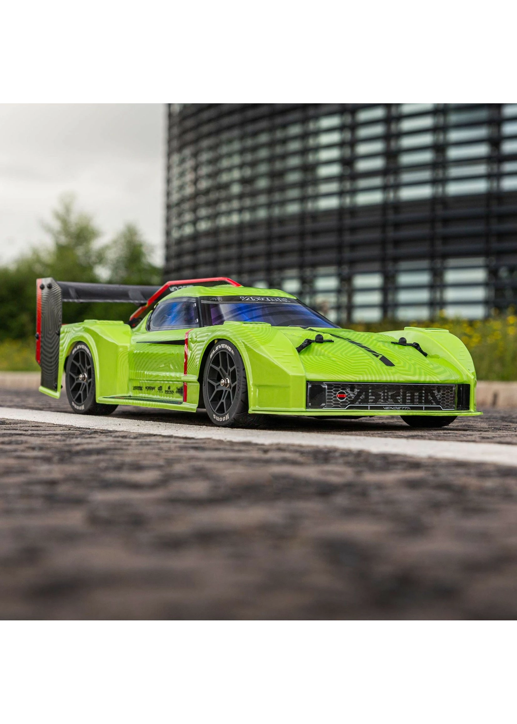 Arrma 1/8 VENDETTA 4X4 3S BLX Brushless All-Road Speed Bash Racer - Green 13 Arrma 1/8 VENDETTA 4X4 3S BLX Brushless All-Road Speed Bash Racer - Green - Image 11