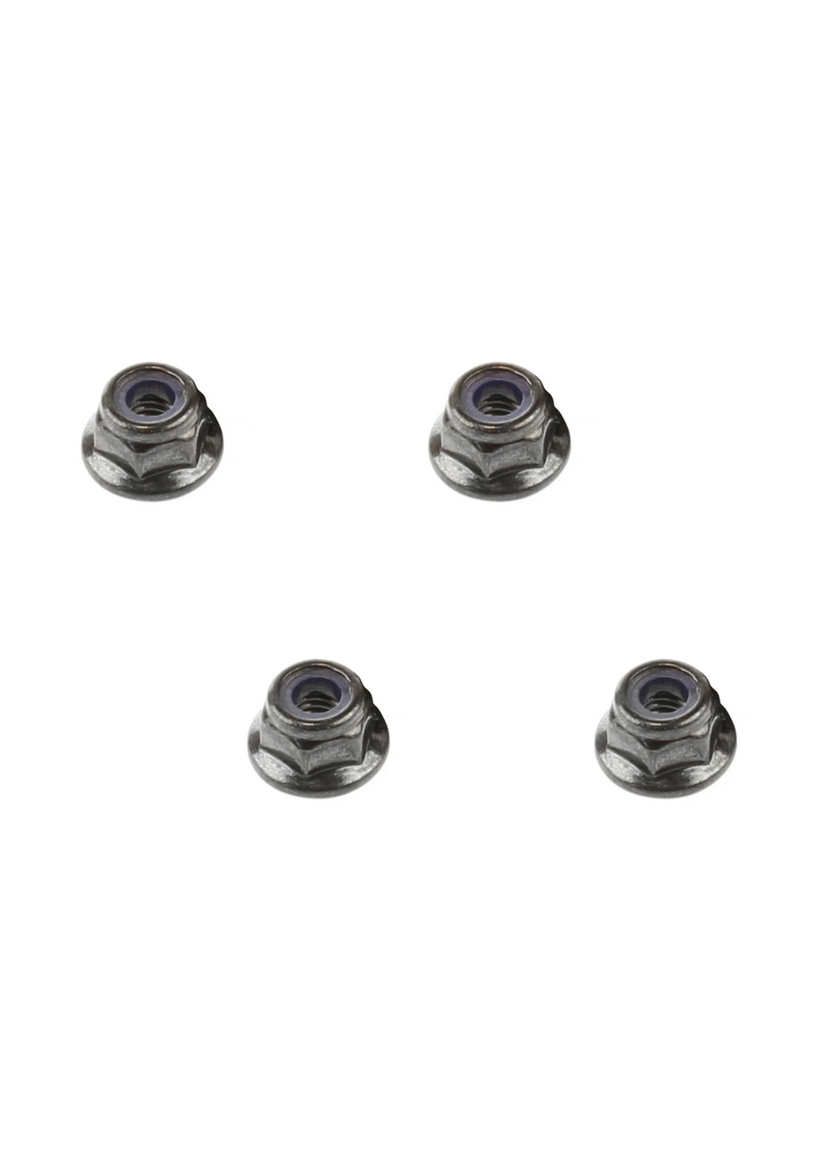 Arrma AR708001 - Flange Lock Nut M4 - Black 3 Arrma AR708001 - Flange Lock Nut M4 - Black