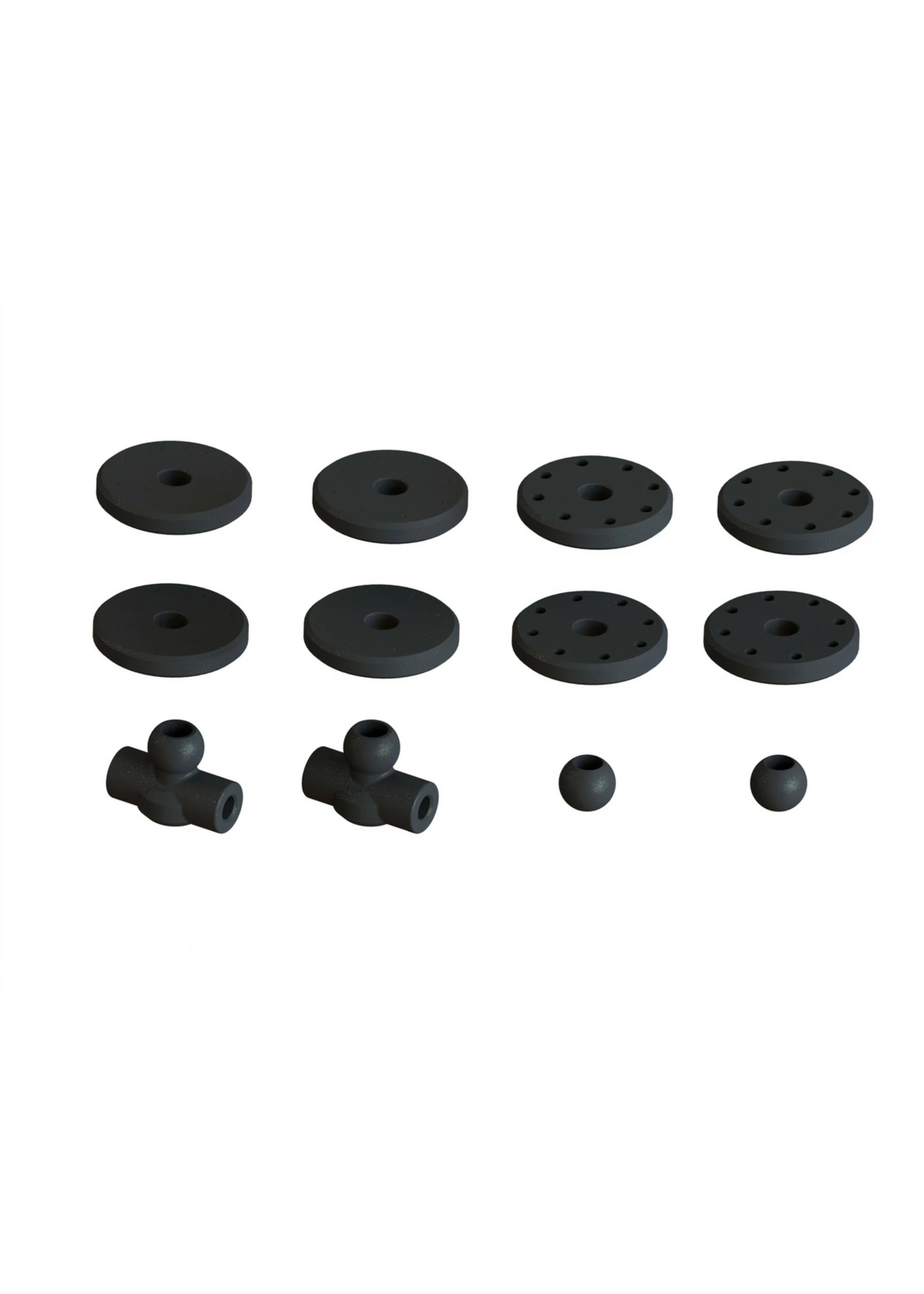 Arrma ARA330623 - Shock Set - Bore: 16mm, Length: 104mm, Oil: 550CST, Piston: 8x1.2mm 4 Arrma ARA330623 - Shock Set - Bore: 16mm, Length: 104mm, Oil: 550CST, Piston: 8x1.2mm - Image 2
