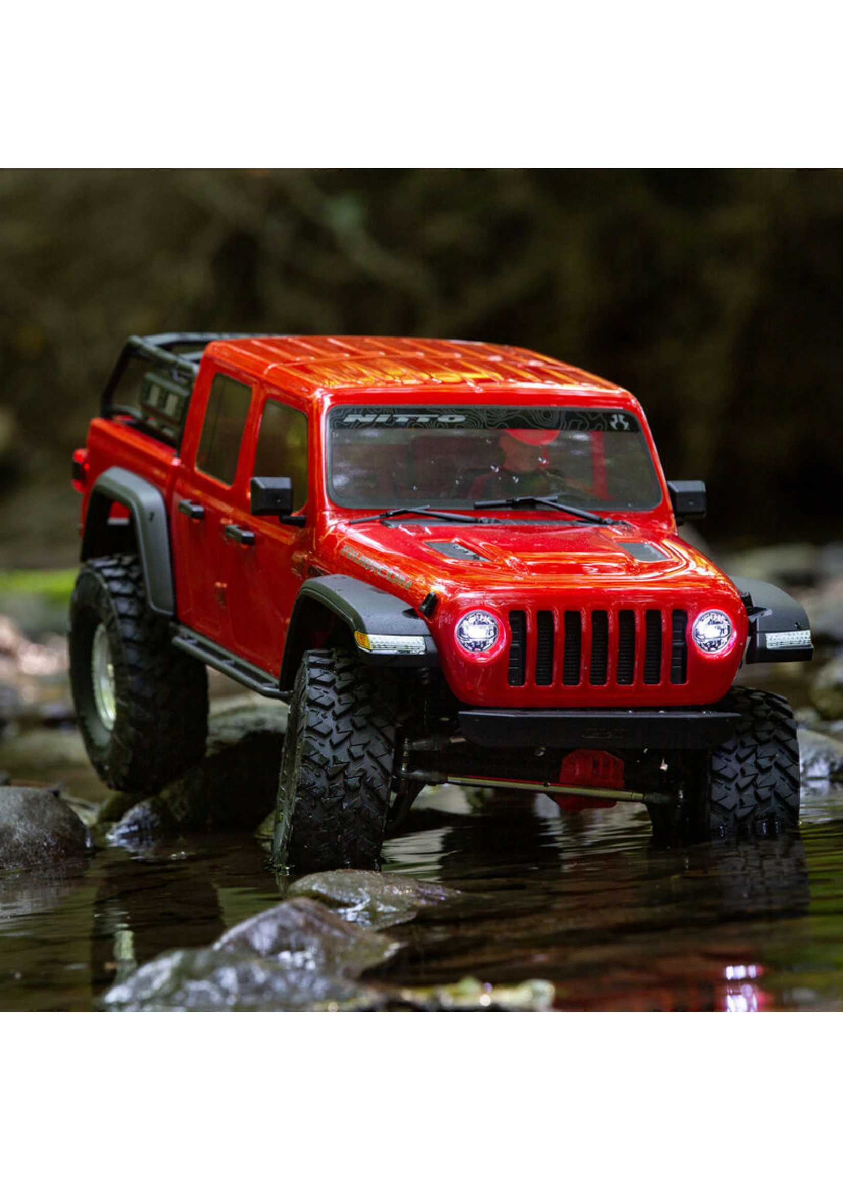 Axial 1/10 SCX10 III Jeep JT Gladiator With Portals RTR - Red 11 Axial 1/10 SCX10 III Jeep JT Gladiator With Portals RTR - Red - Image 9