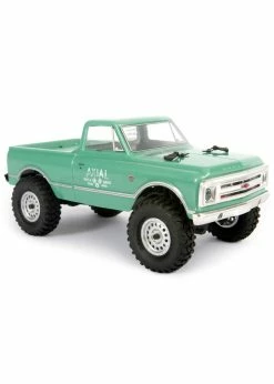 Axial 1/24 SCX24 1967 Chevrolet C10 4WD Truck Brushed RTR - Light Green -Rc Car Component Shop axial 1 24 scx24 1967 chevrolet c10 4wd truck brus 2