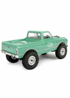 Axial 1/24 SCX24 1967 Chevrolet C10 4WD Truck Brushed RTR - Light Green -Rc Car Component Shop axial 1 24 scx24 1967 chevrolet c10 4wd truck brus 5