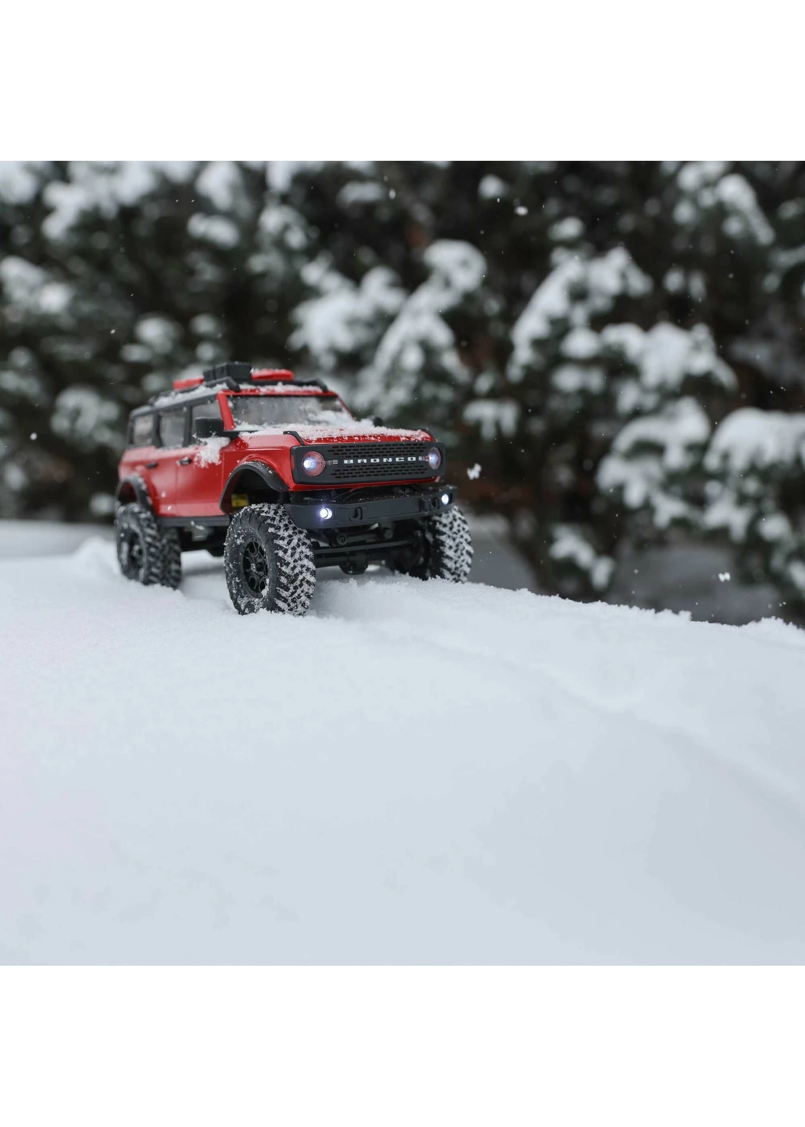 Axial 1/24 SCX24 2021 Ford Bronco 4WD Truck Brushed RTR - Red 11 Axial 1/24 SCX24 2021 Ford Bronco 4WD Truck Brushed RTR - Red - Image 9