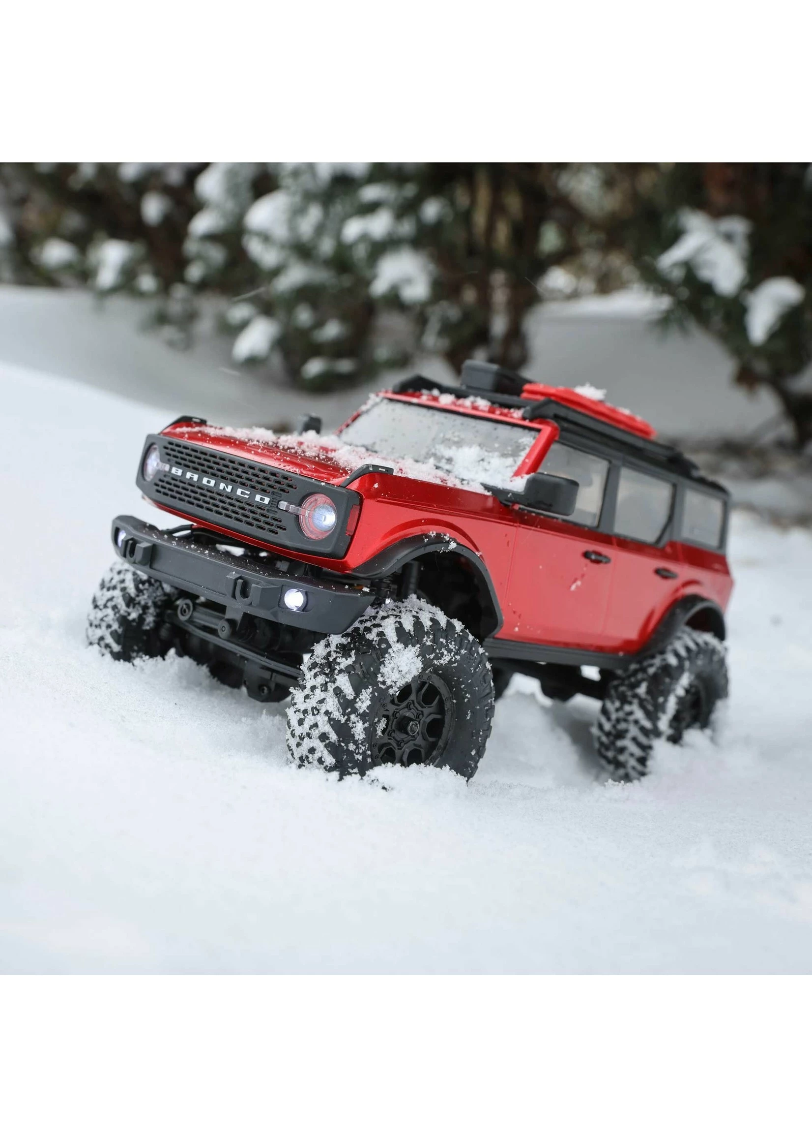 Axial 1/24 SCX24 2021 Ford Bronco 4WD Truck Brushed RTR - Red 12 Axial 1/24 SCX24 2021 Ford Bronco 4WD Truck Brushed RTR - Red - Image 10