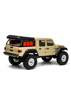 Axial 1/24 SCX24 Jeep JT Gladiator 4WD Rock Crawler Brushed RTR - Beige -Rc Car Component Shop axial 1 24 scx24 jeep jt gladiator 4wd rock crawle 14
