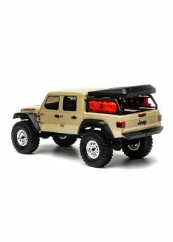 Axial 1/24 SCX24 Jeep JT Gladiator 4WD Rock Crawler Brushed RTR - Beige -Rc Car Component Shop axial 1 24 scx24 jeep jt gladiator 4wd rock crawle 16