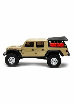 Axial 1/24 SCX24 Jeep JT Gladiator 4WD Rock Crawler Brushed RTR - Beige -Rc Car Component Shop axial 1 24 scx24 jeep jt gladiator 4wd rock crawle 17