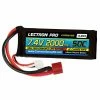 COMMON SENSE RC 2S2000-50D - 7.4V 2000mAh 50C Lipo Battery With Deans-Type Connector -Rc Car Component Shop common sense rc 2s2000 50d 74v 2000mah 50c lipo ba