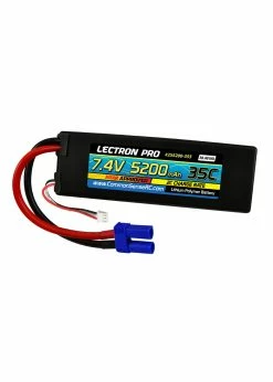 COMMON SENSE RC 2S5200-355 - 7.4V 5200mAh 35C Lipo Battery With EC5 Connector