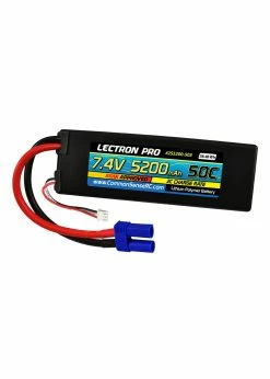 COMMON SENSE RC 2S5200-505 7.4v 5200mah 50C LiPo W/EC5 Connector