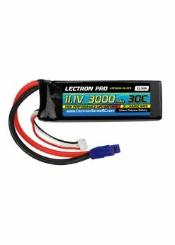 COMMON SENSE RC 3S3000-30-EC3 - 11.1V 3000mAh 30C Lipo Battery With EC3 Connector