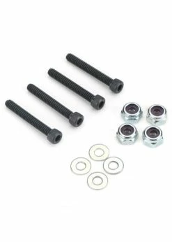 DUBRO 179 - Socket Bolts With Nuts, 6-32 X 1" (6)