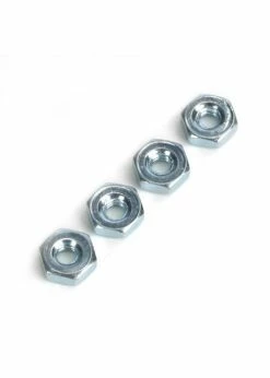 DUBRO 561 - Steel Hex Nuts, 4-40 (4)