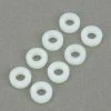 DUBRO 637 - Nylon Flat Washer #8 (8)