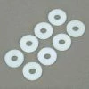 DUBRO 638 - Flat Nylon Washer #10 (8) -Rc Car Component Shop dubro 638 flat nylon washer 10 8