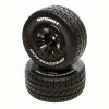 Duratrax DTXC2935 - SpeedTreads Upshot SC Tire Front Rear Black Mounted: Traxxas Slash/Rustler ECX 4X4 -Rc Car Component Shop duratrax dtxc2935 speedtreads upshot sc tire front