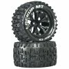 Duratrax DTXC3510 - Lockup MT 2.8" 2WD Mounted 1/2" Offset Tires - Black