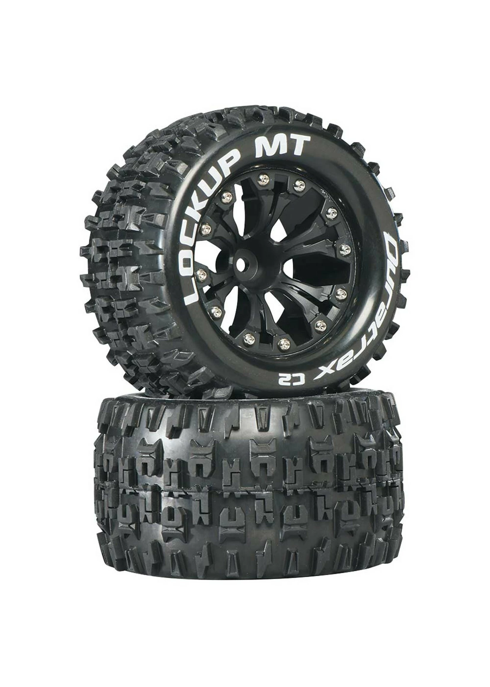 Duratrax DTXC3510 - Lockup MT 2.8" 2WD Mounted 1/2" Offset Tires - Black 3 Duratrax DTXC3510 - Lockup MT 2.8" 2WD Mounted 1/2" Offset Tires - Black