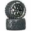 Duratrax DTXC3520 - Six-Pack MT 2.8" 2WD Mounted Rear C2 Tires - Black -Rc Car Component Shop duratrax dtxc3520 six pack mt 28 2wd mounted rear
