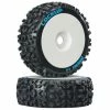 Duratrax DTXC3615 - Lockup 1/8 C2 Mounted Buggy Tires - White -Rc Car Component Shop duratrax dtxc3615 lockup 1 8 c2 mounted buggy tire