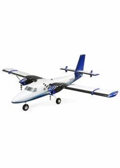 E-Flite Twin Otter 1.2m BNF Basic With AS3X And SAFE - Includes Floats