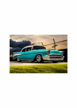 Kyosho 1/10 Fazer Mk2 1957 Bel Air Coupe - Tropical Turquoise -Rc Car Component Shop kyosho 1 10 fazer mk2 1957 bel air coupe tropical 3