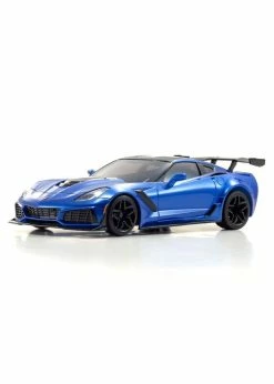 Kyosho 32334BL - MINI-Z RWD Corvette ZR1 Blue With LED - Readyset -Rc Car Component Shop kyosho 32334bl mini z rwd corvette zr1 blue with l 3