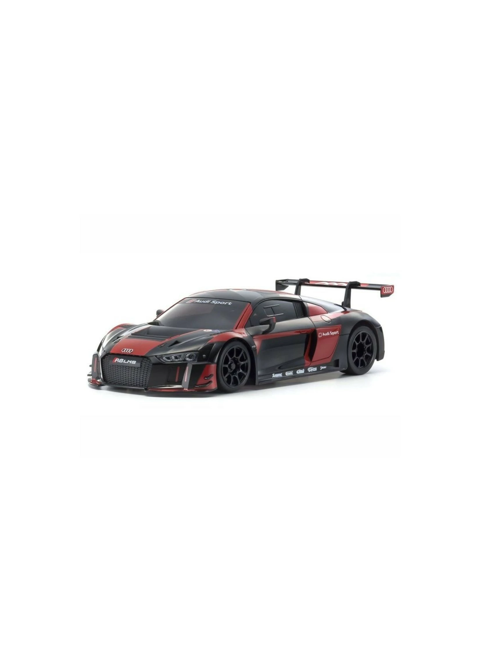 Kyosho 32344BKR - MINI Z RWD Audi R8 LMS 2016, Black/Red - Readyset 4 Kyosho 32344BKR - MINI Z RWD Audi R8 LMS 2016, Black/Red - Readyset - Image 2