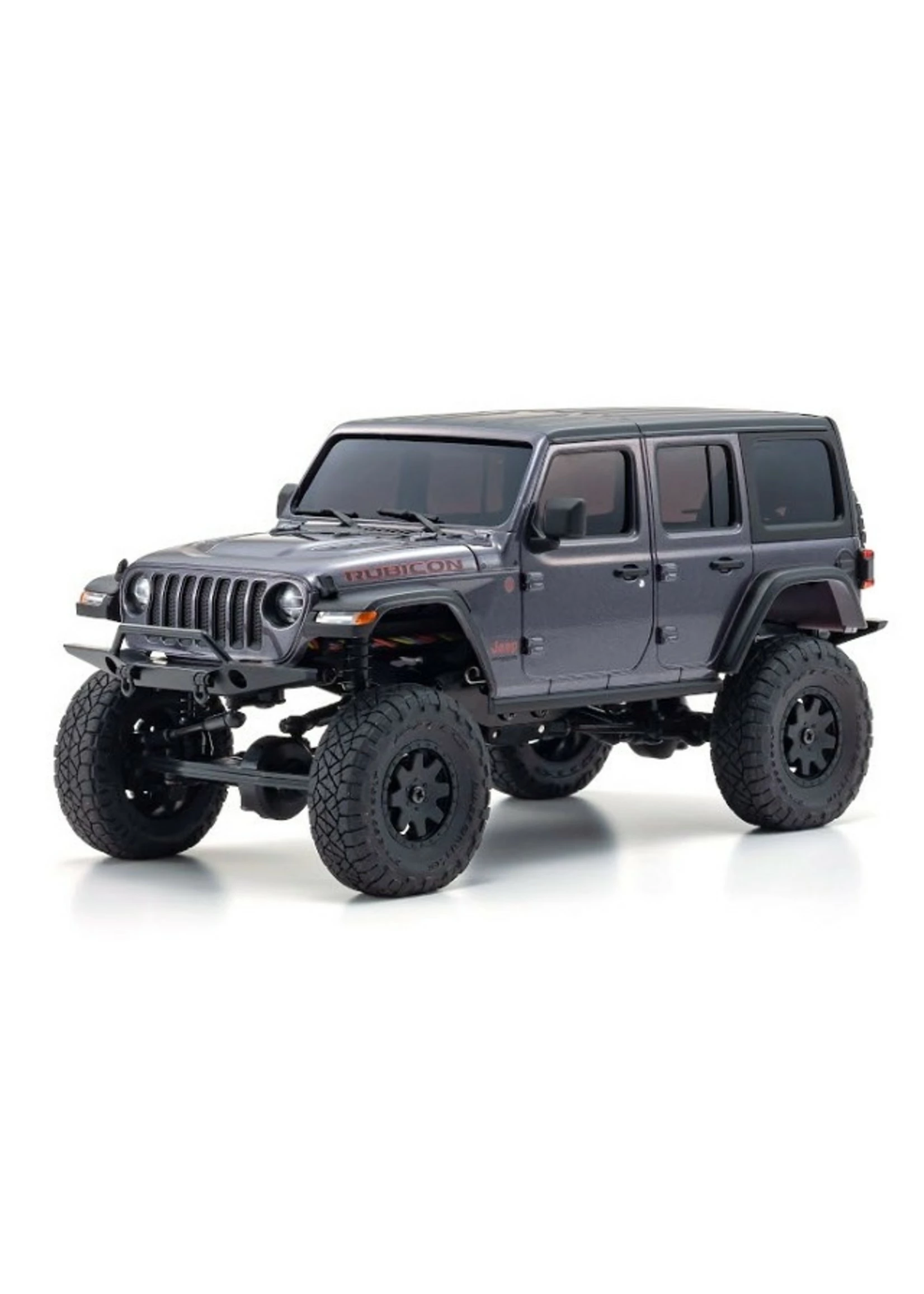 Kyosho 32521GM - MINI-Z 4×4 Jeep Wrangler Unlimited Rubicon Readyset - Granite Crystal Metallic 4 Kyosho 32521GM - MINI-Z 4×4 Jeep Wrangler Unlimited Rubicon Readyset - Granite Crystal Metallic - Image 2