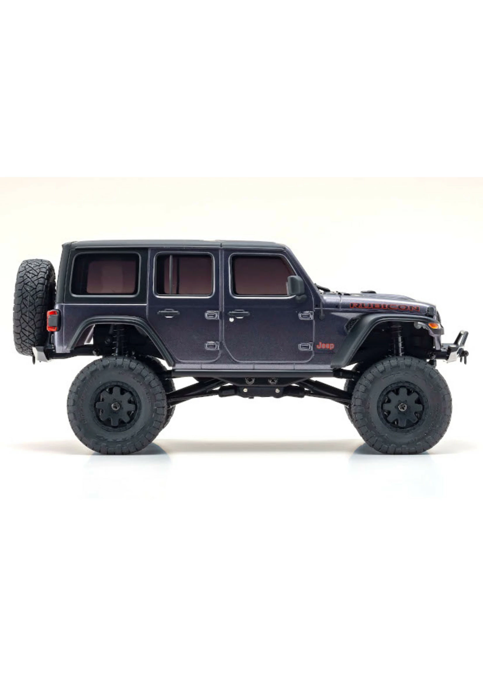 Kyosho 32521GM - MINI-Z 4×4 Jeep Wrangler Unlimited Rubicon Readyset - Granite Crystal Metallic 7 Kyosho 32521GM - MINI-Z 4×4 Jeep Wrangler Unlimited Rubicon Readyset - Granite Crystal Metallic - Image 5