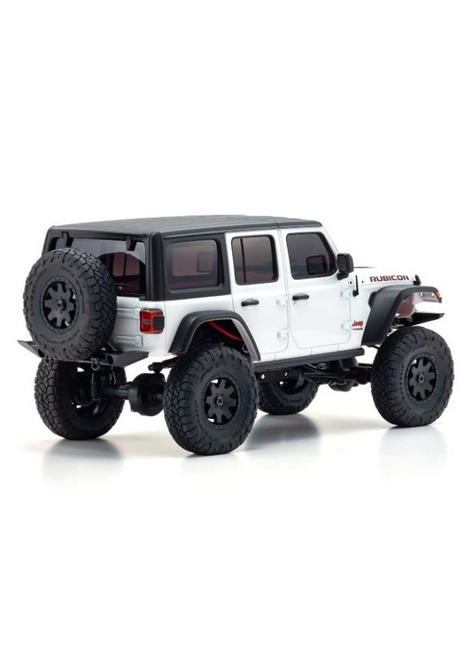 Kyosho 32521W - MINI-Z 4×4 Jeep Wrangler Unlimited Rubicon Readyset - Bright White 5 Kyosho 32521W - MINI-Z 4×4 Jeep Wrangler Unlimited Rubicon Readyset - Bright White - Image 3