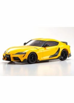 Kyosho 32626Y - MINI-Z AWD Toyota GR Supra TRD Aero Lightning Yellow - Readyset -Rc Car Component Shop kyosho 32626y mini z awd toyota gr supra trd aero 3