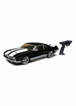LOSI 1/10 1969 Chevy Camaro V100 AWD Brushed RTR - Black