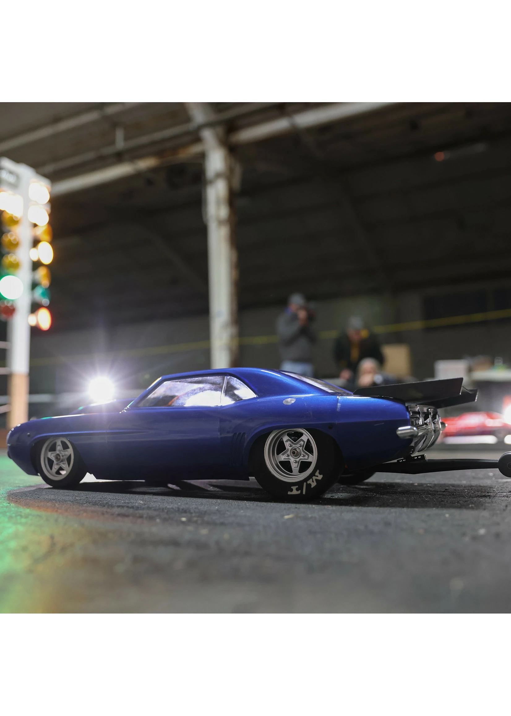 LOSI 1/10 '69 Camaro 22S No Prep Drag Car, Brushless 2WD RTR - Blue 13 LOSI 1/10 '69 Camaro 22S No Prep Drag Car, Brushless 2WD RTR - Blue - Image 11