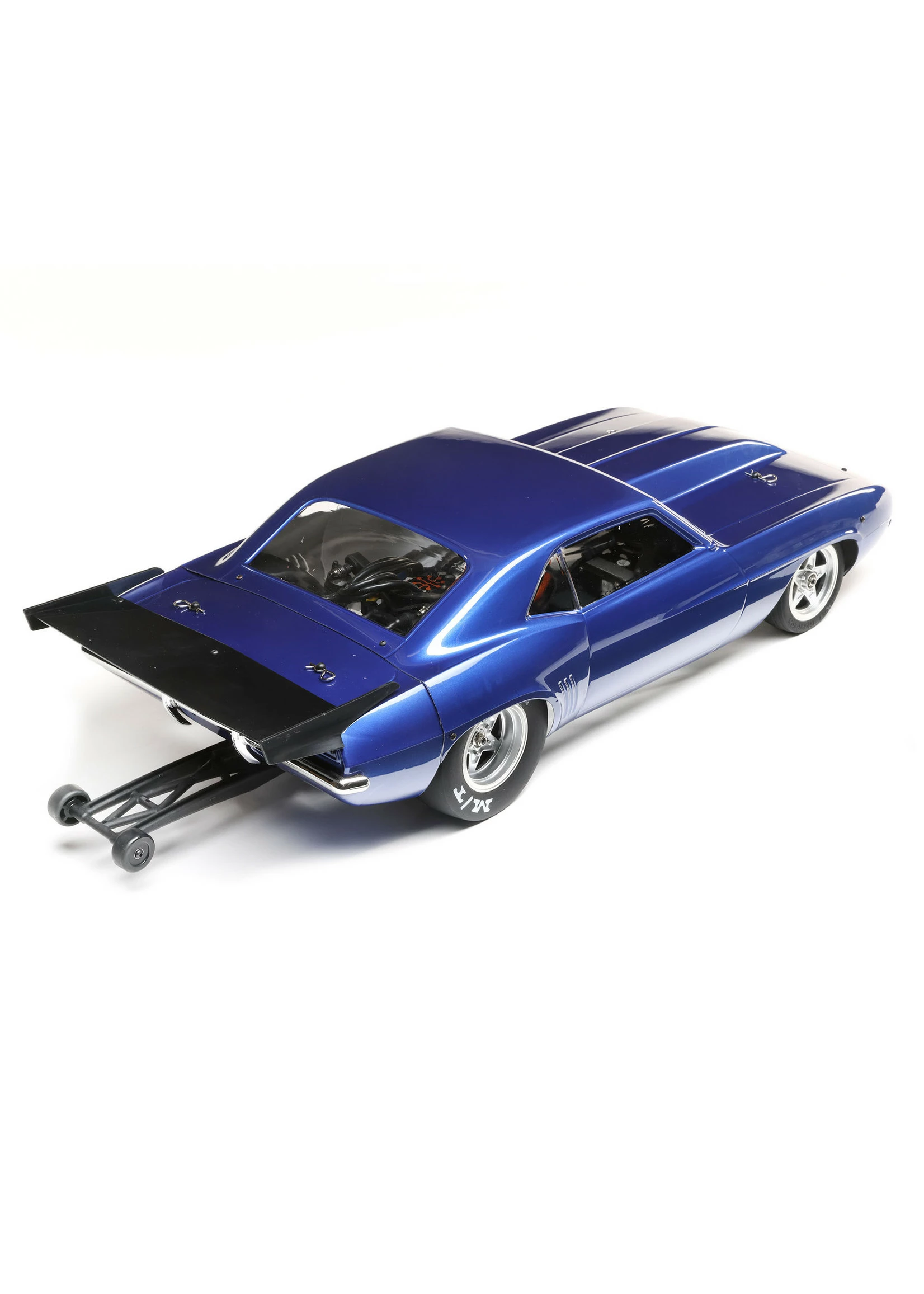 LOSI 1/10 '69 Camaro 22S No Prep Drag Car, Brushless 2WD RTR - Blue 5 LOSI 1/10 '69 Camaro 22S No Prep Drag Car, Brushless 2WD RTR - Blue - Image 3