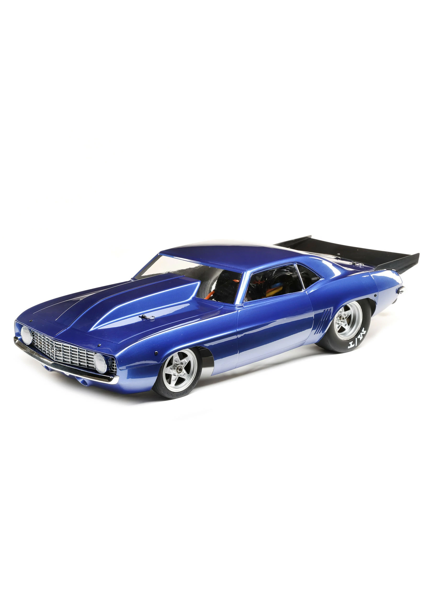 LOSI 1/10 '69 Camaro 22S No Prep Drag Car, Brushless 2WD RTR - Blue 3 LOSI 1/10 '69 Camaro 22S No Prep Drag Car, Brushless 2WD RTR - Blue