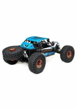 LOSI 1/10 Lasernut U4 4WD Brushless RTR With Smart ESC - Blue -Rc Car Component Shop losi 1 10 lasernut u4 4wd brushless rtr with smart 2