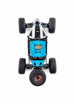 LOSI 1/10 Lasernut U4 4WD Brushless RTR With Smart ESC - Blue -Rc Car Component Shop losi 1 10 lasernut u4 4wd brushless rtr with smart 6
