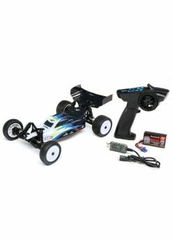 LOSI 1/16 Mini-B Brushed 2WD RTR Buggy - Black/White -Rc Car Component Shop losi 1 16 mini b brushed 2wd rtr buggy black white 6