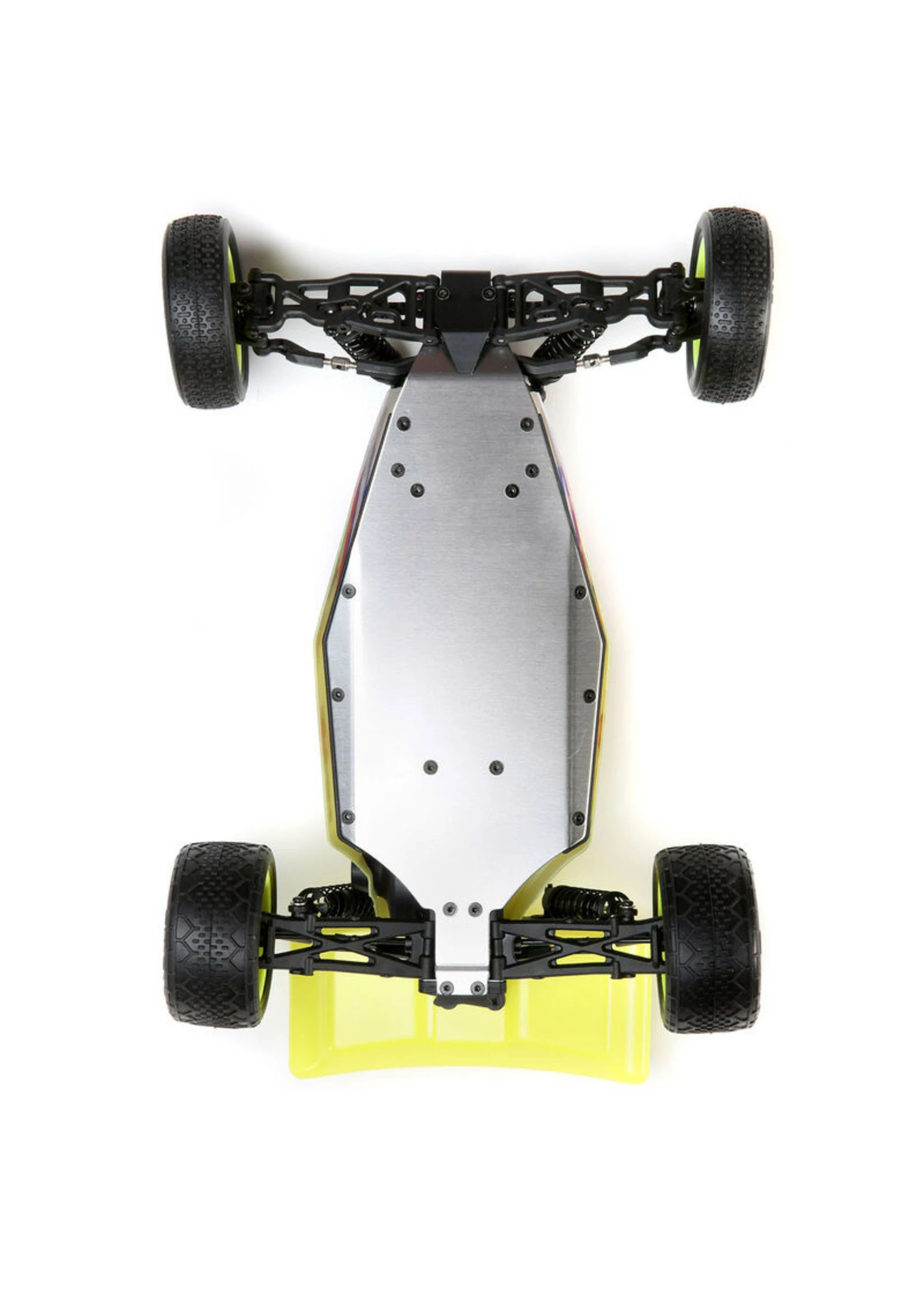 LOSI 1/16 Mini-B Brushed 2WD RTR Buggy - Yellow/White 9 LOSI 1/16 Mini-B Brushed 2WD RTR Buggy - Yellow/White - Image 7