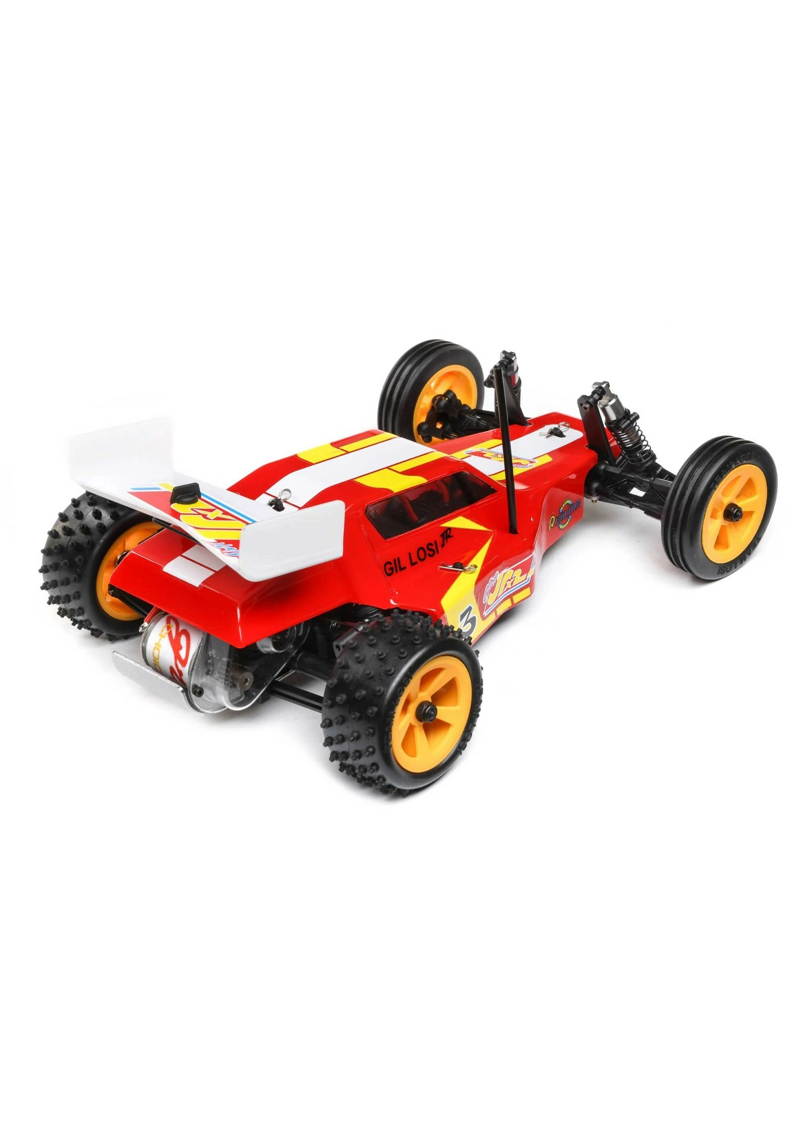 LOSI 1/16 Mini JRX2 2WD Buggy Brushed RTR - Red 6 LOSI 1/16 Mini JRX2 2WD Buggy Brushed RTR - Red - Image 4