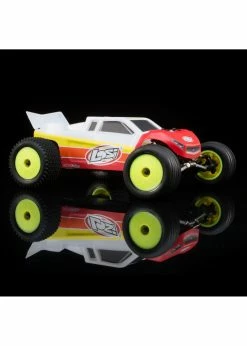 LOSI 1/18 Mini-T 2.0 2WD RTR Brushless Stadium Truck - Red -Rc Car Component Shop losi 1 18 mini t 20 2wd rtr brushless stadium truc 18